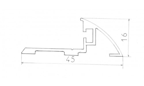 Seuil de porte Suisse Aluminium